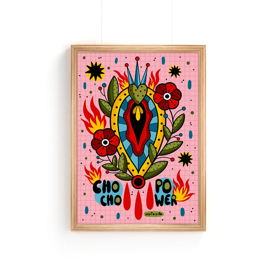 Lámina Chocho Power