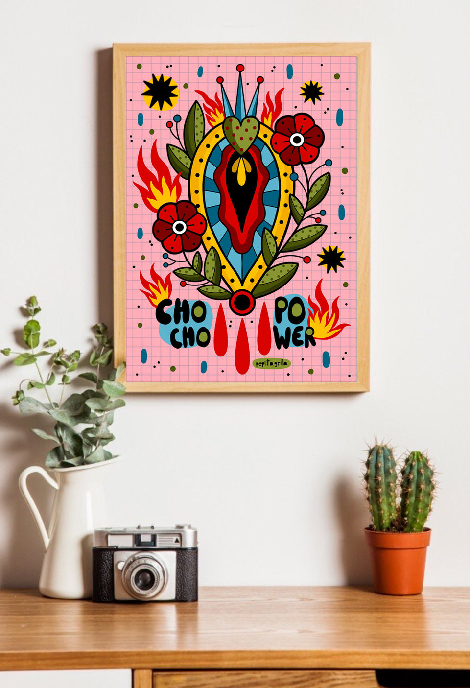 Lámina Chocho Power