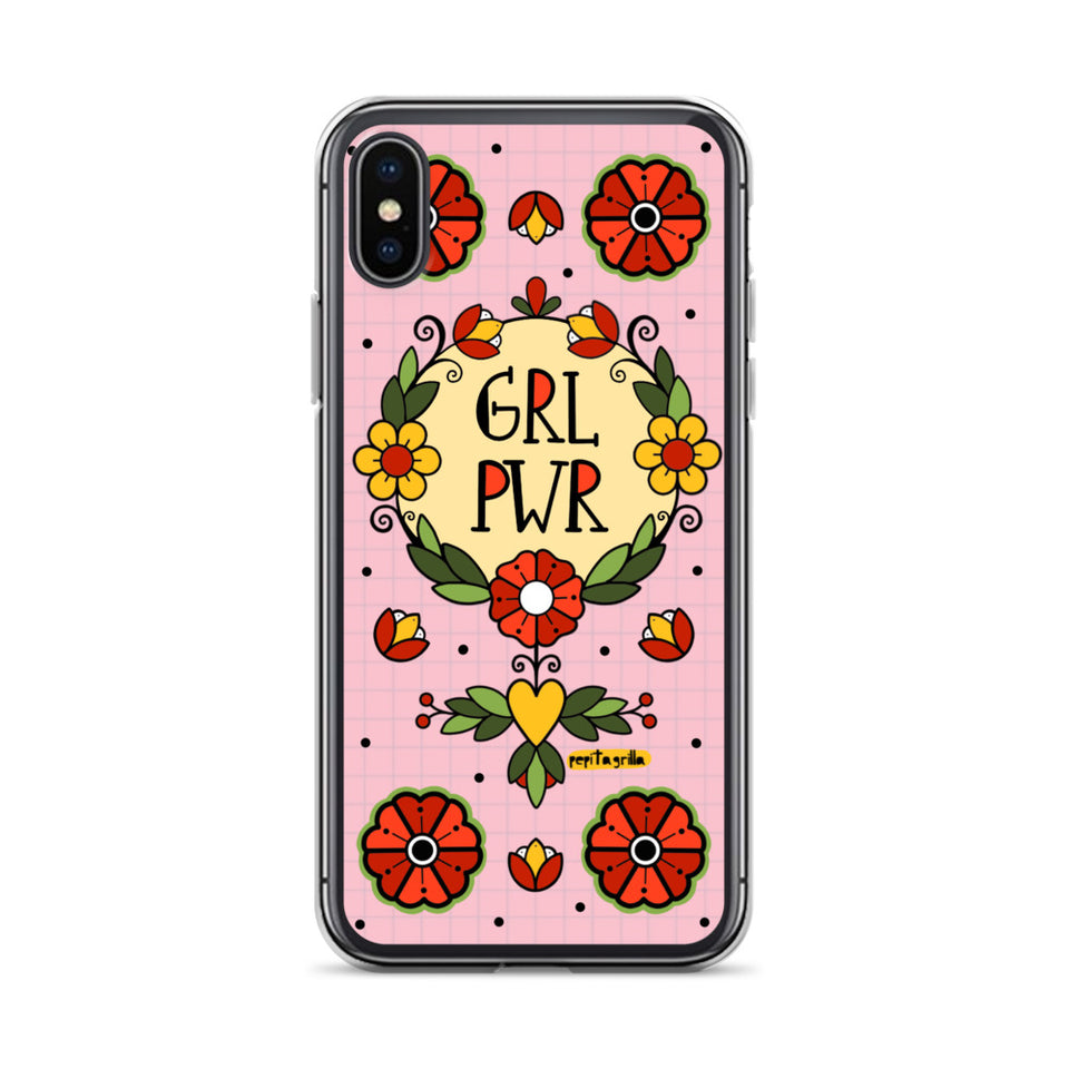 Funda Girl Power iPhone - Pepitagrilla