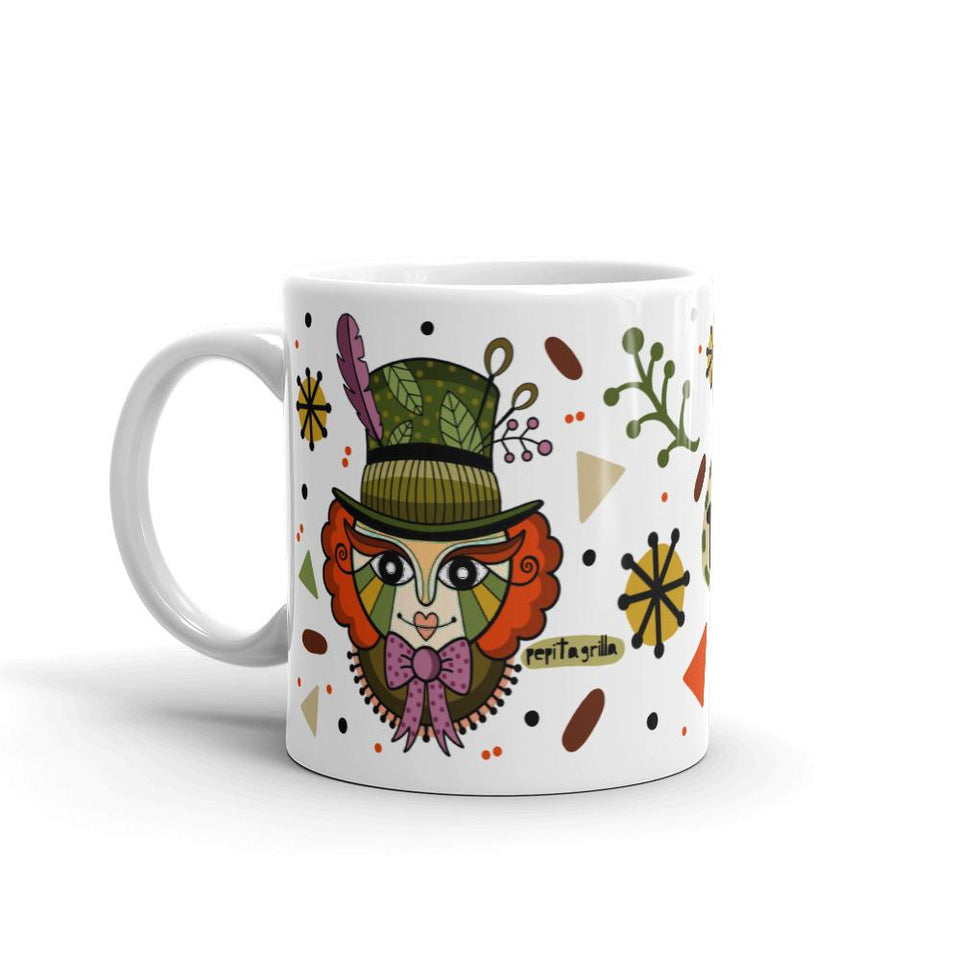 Taza Sombrerero Colores - Pepitagrilla