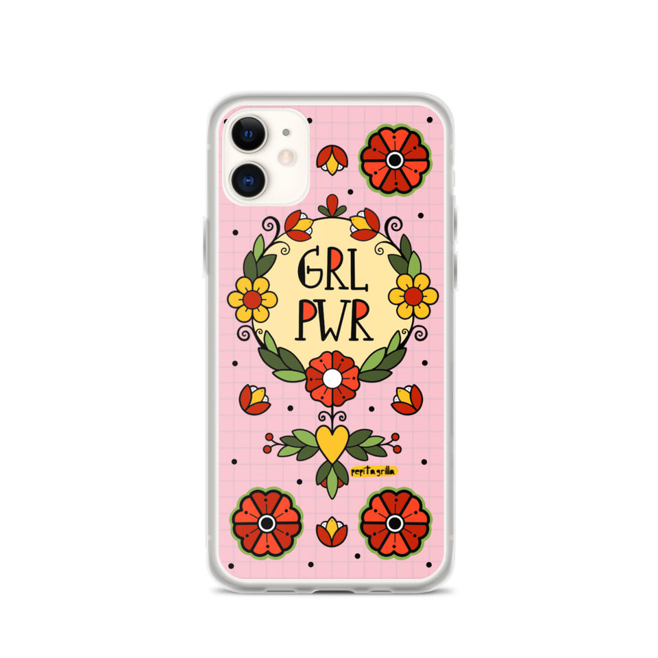 Funda Girl Power iPhone - Pepitagrilla
