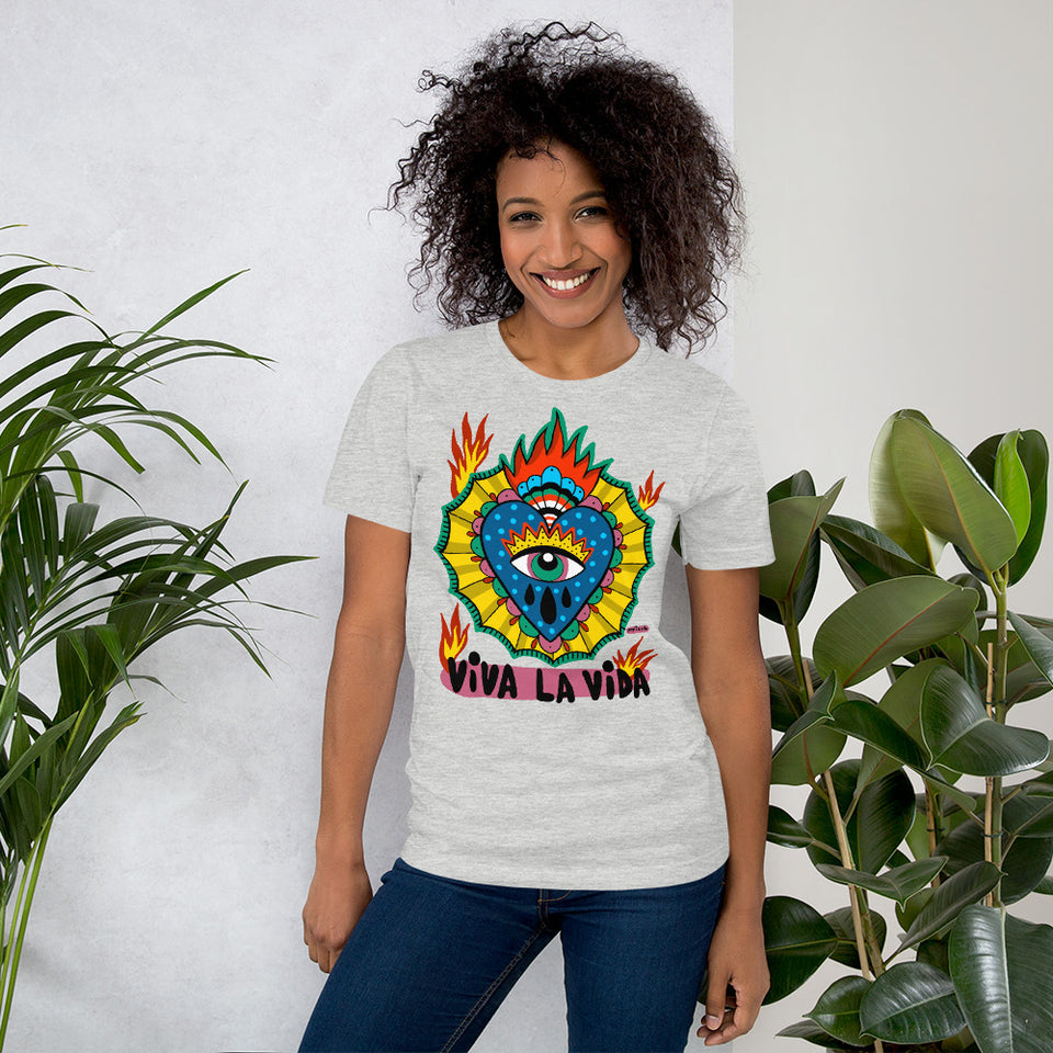 Camiseta Viva la Vida - Pepitagrilla