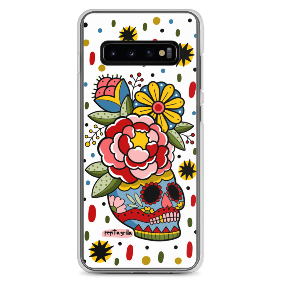 Funda Calavera Samsung - Pepitagrilla