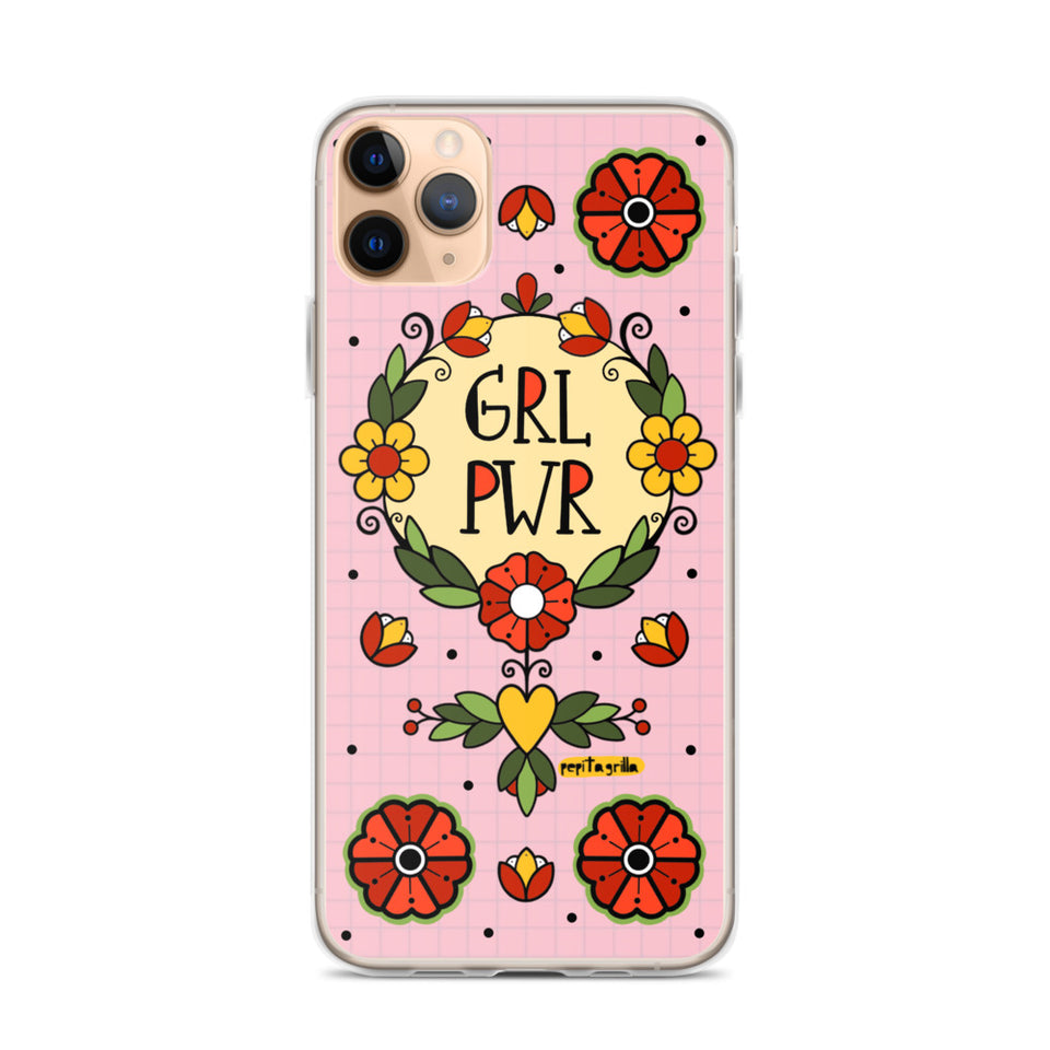 Funda Girl Power iPhone - Pepitagrilla