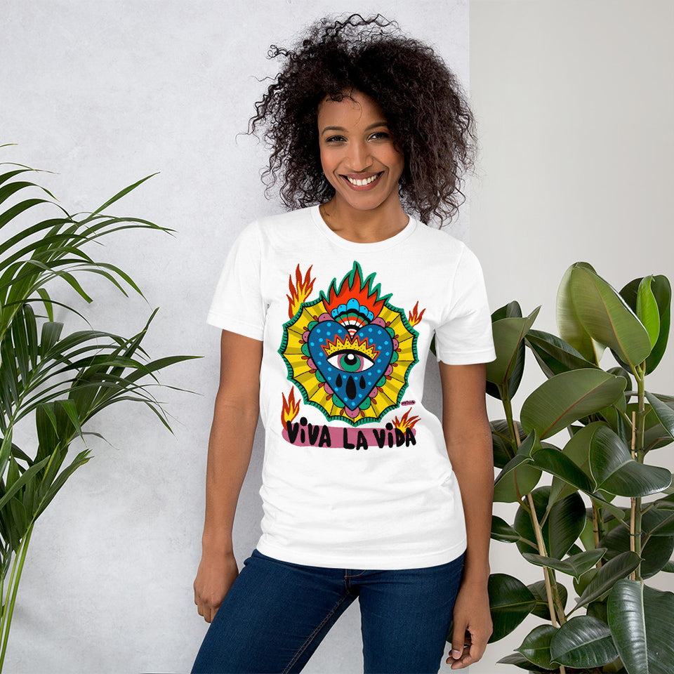 Camiseta Viva la Vida - Pepitagrilla