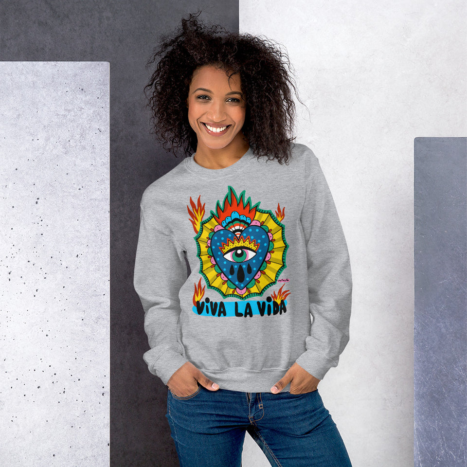 Sudadera Viva la Vida - Pepitagrilla