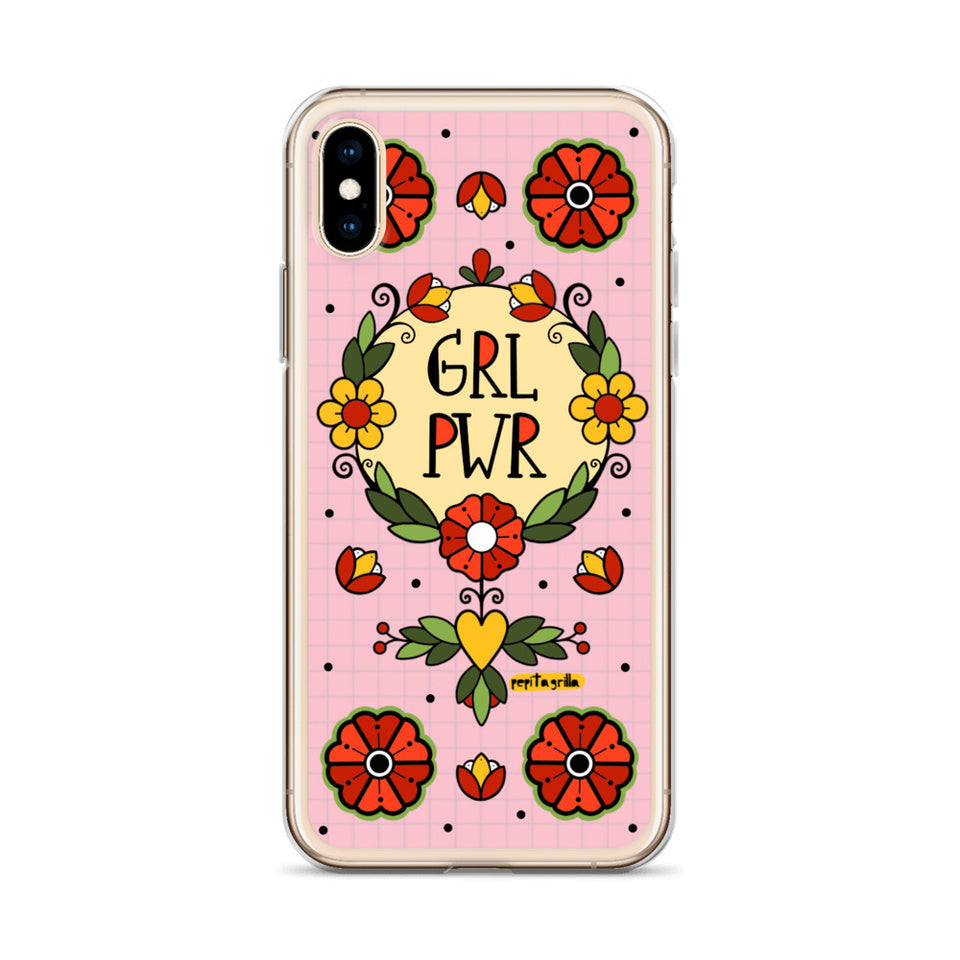 Funda Girl Power iPhone - Pepitagrilla