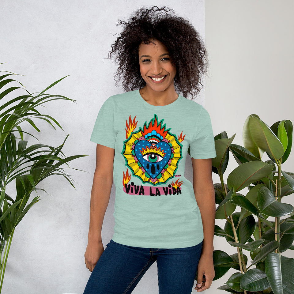 Camiseta Viva la Vida - Pepitagrilla