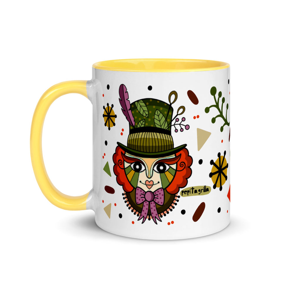 Taza Sombrerero Colores - Pepitagrilla