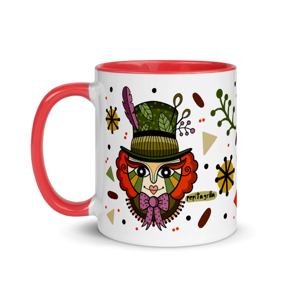 Taza Sombrerero Colores - Pepitagrilla