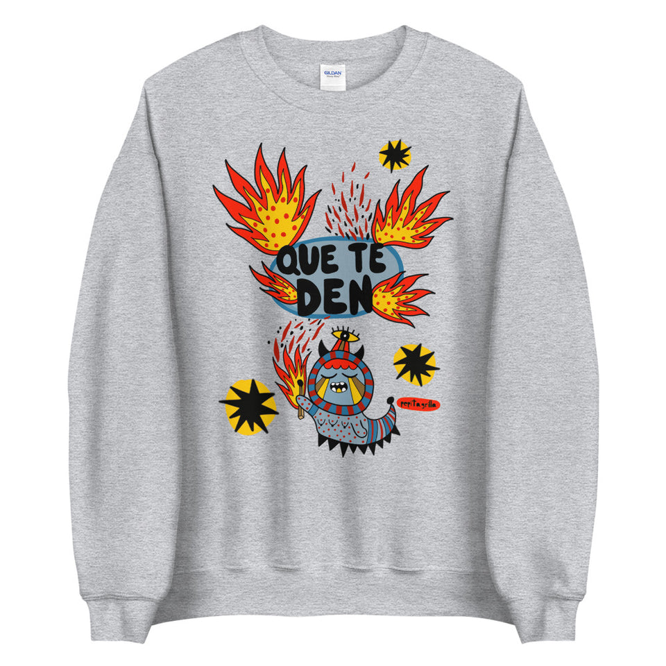 Sudadera Que te den - Pepitagrilla