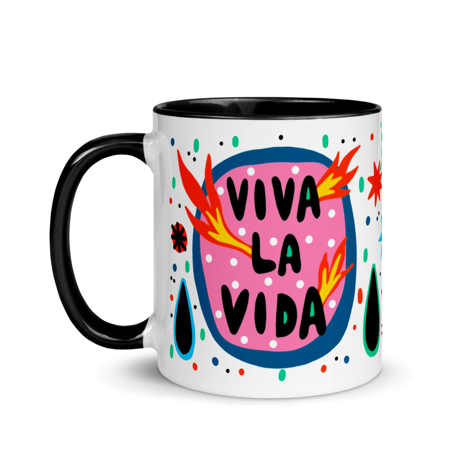 Taza Viva la Vida Cerámica