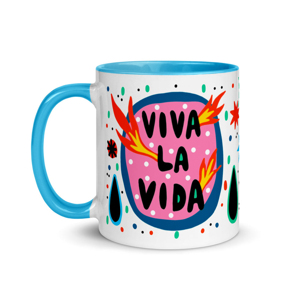 Taza Viva la Vida Cerámica