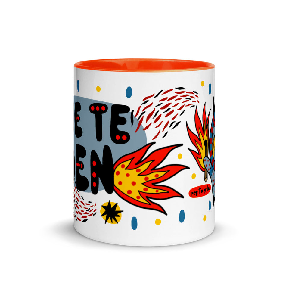 Taza Que te den Ceramica