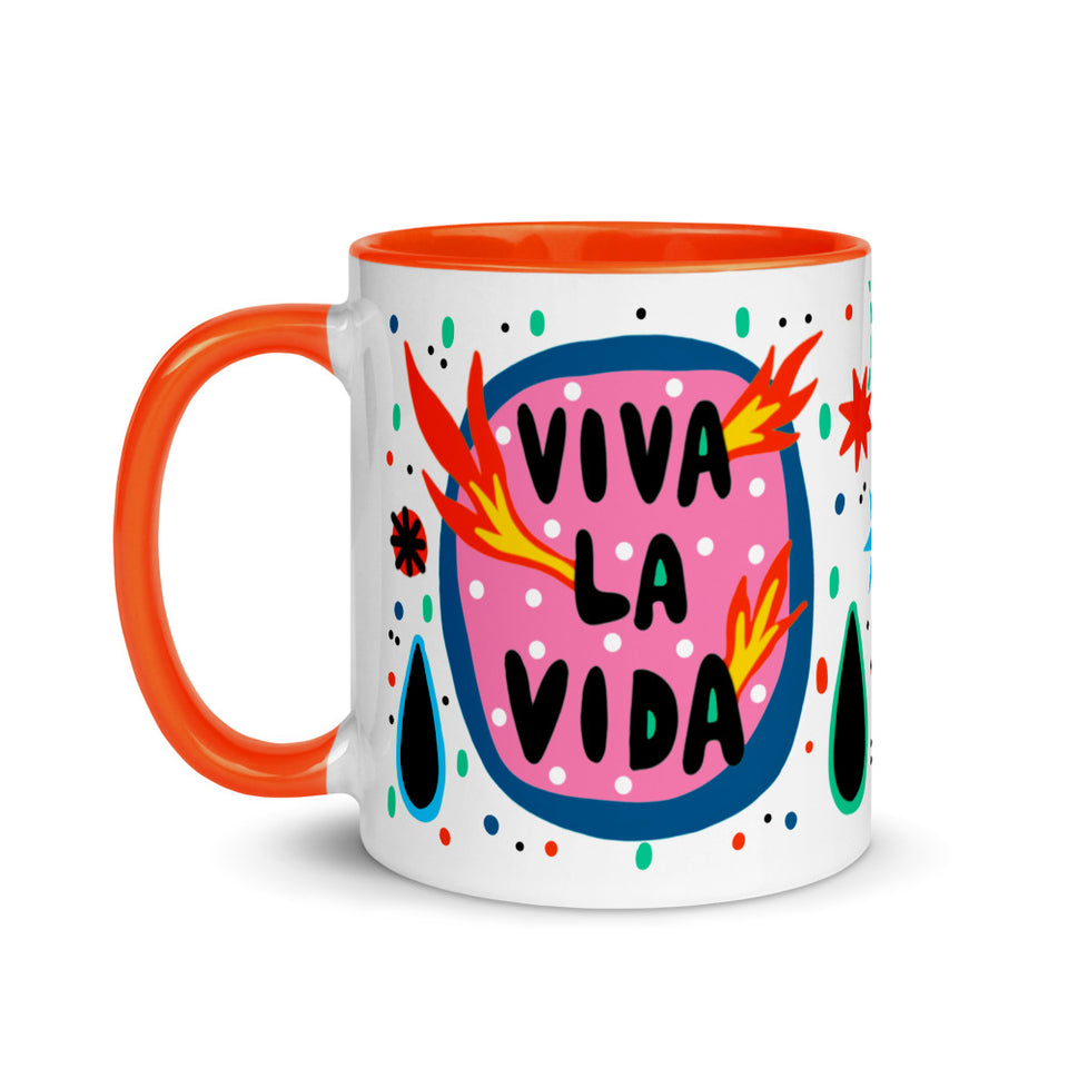 Taza Viva la Vida Cerámica