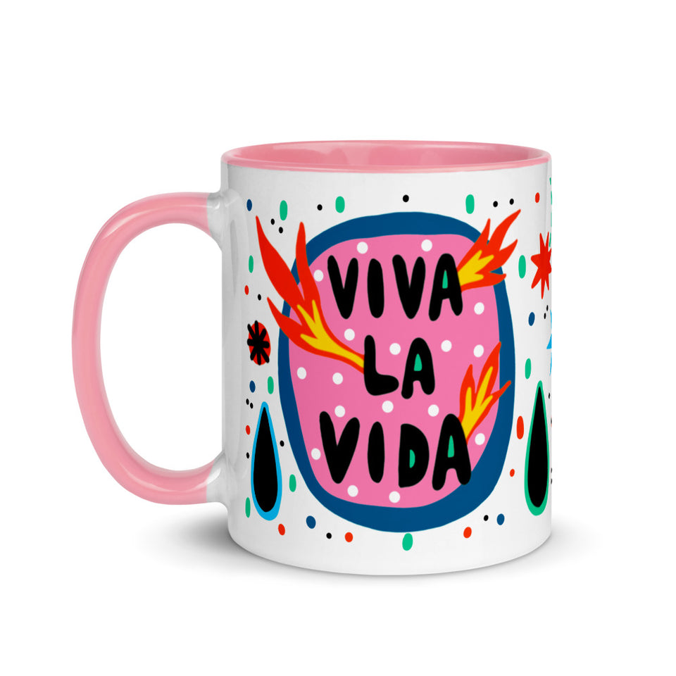 Taza Viva la Vida Cerámica