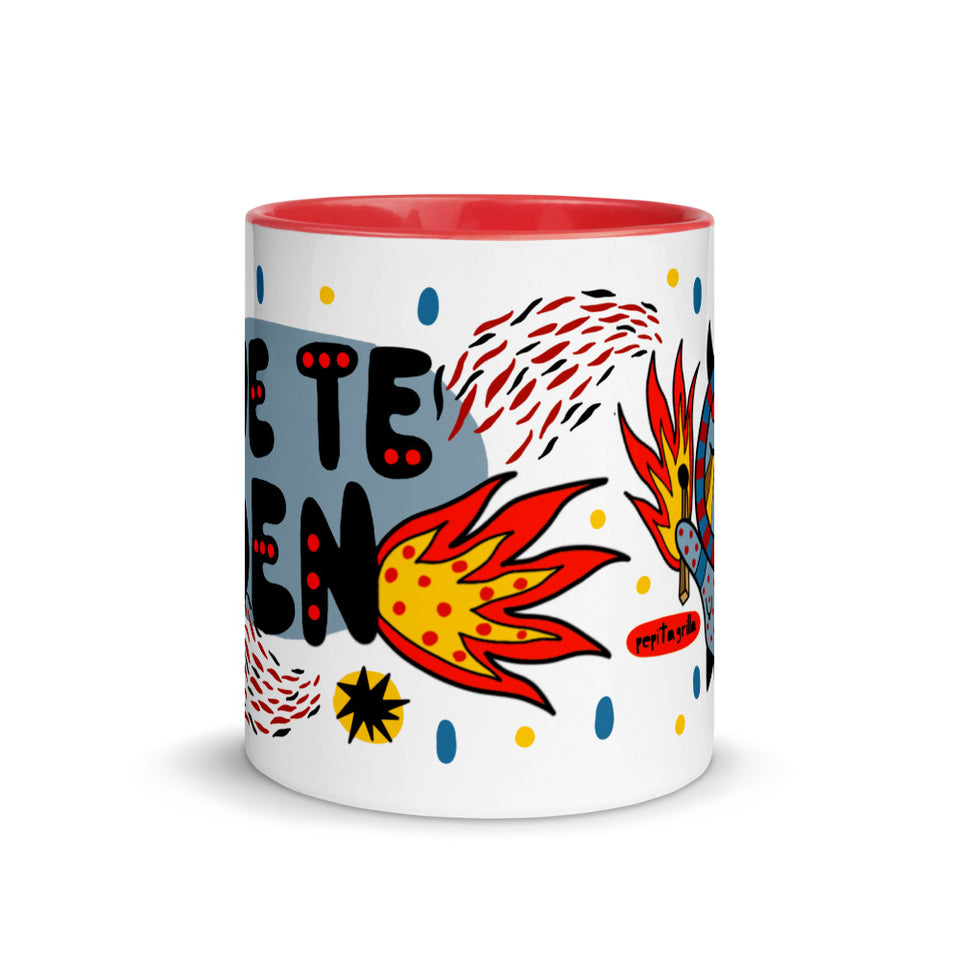 Taza Que te den Ceramica