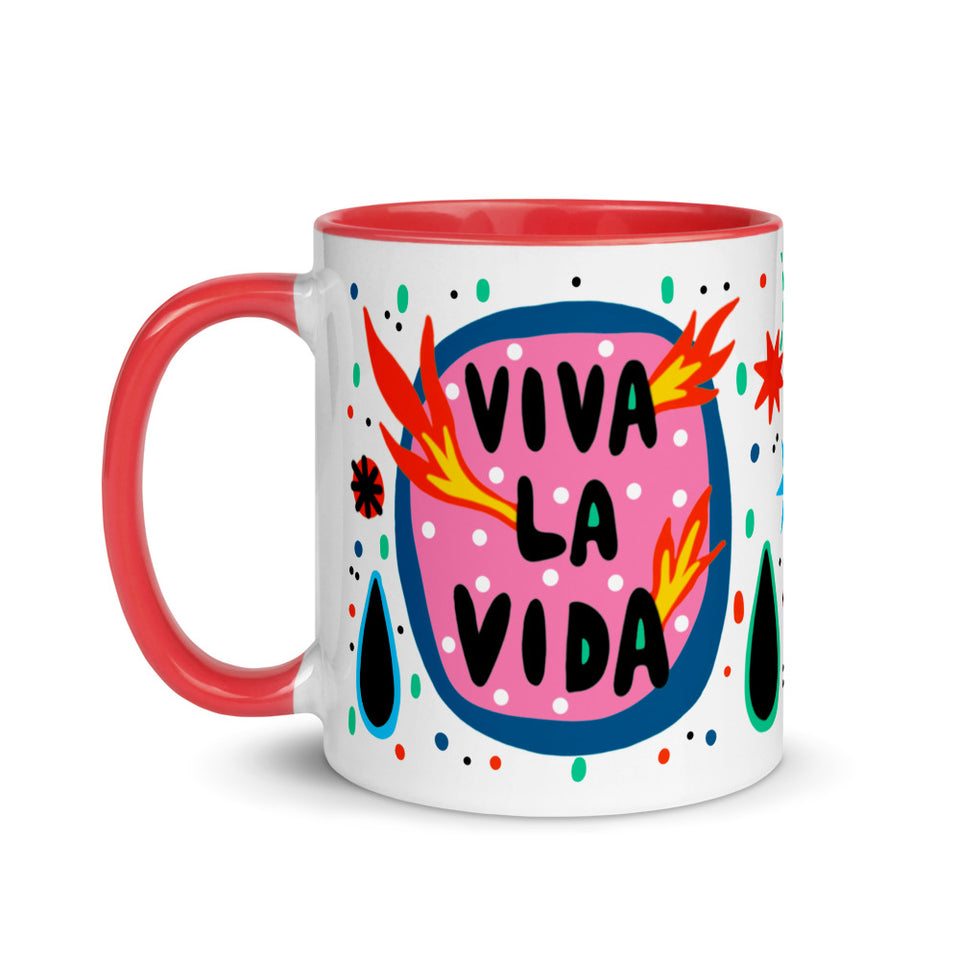 Taza Viva la Vida Cerámica