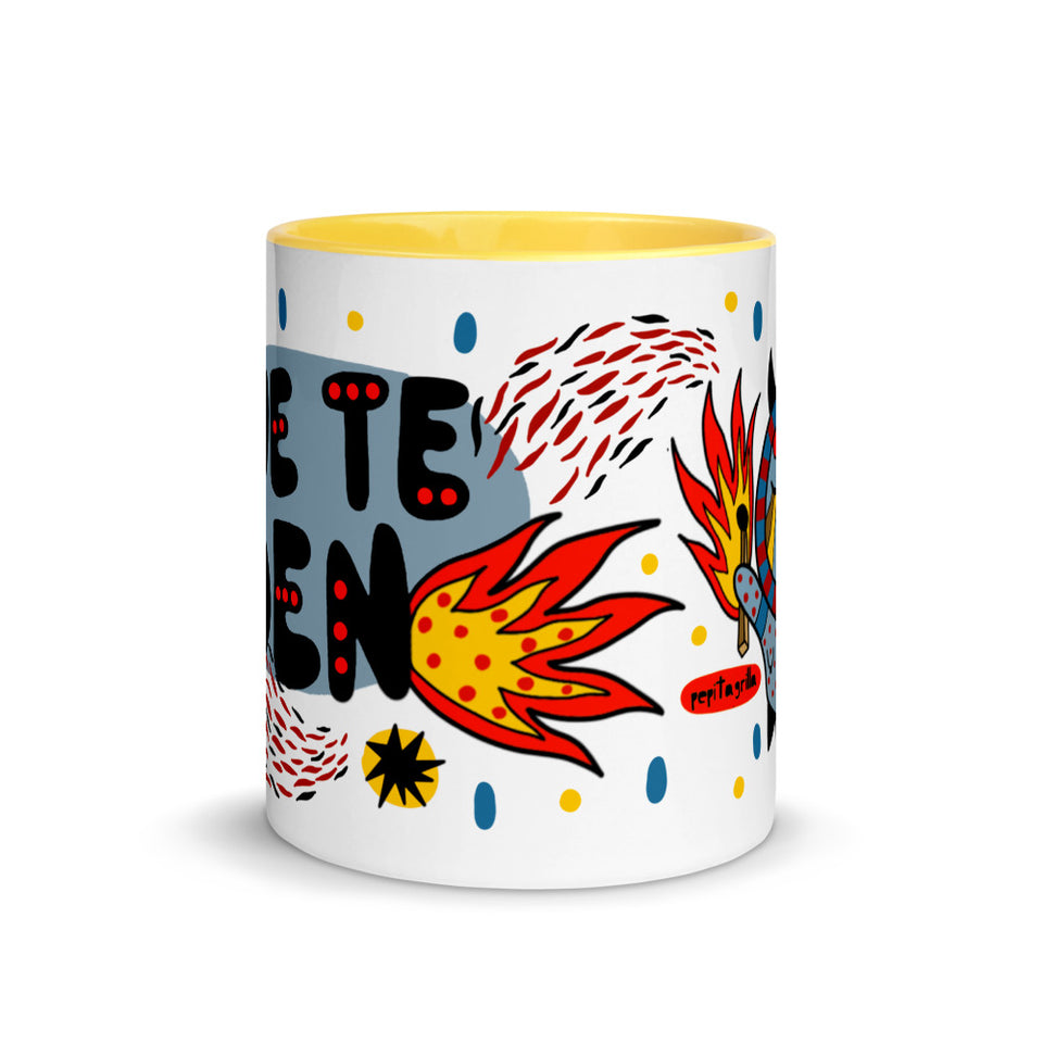 Taza Que te den Ceramica