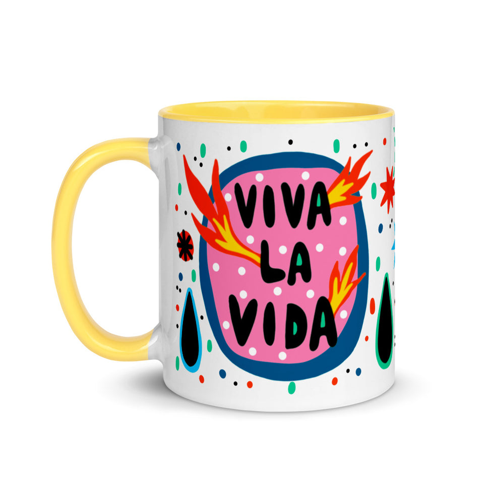Taza Viva la Vida Cerámica