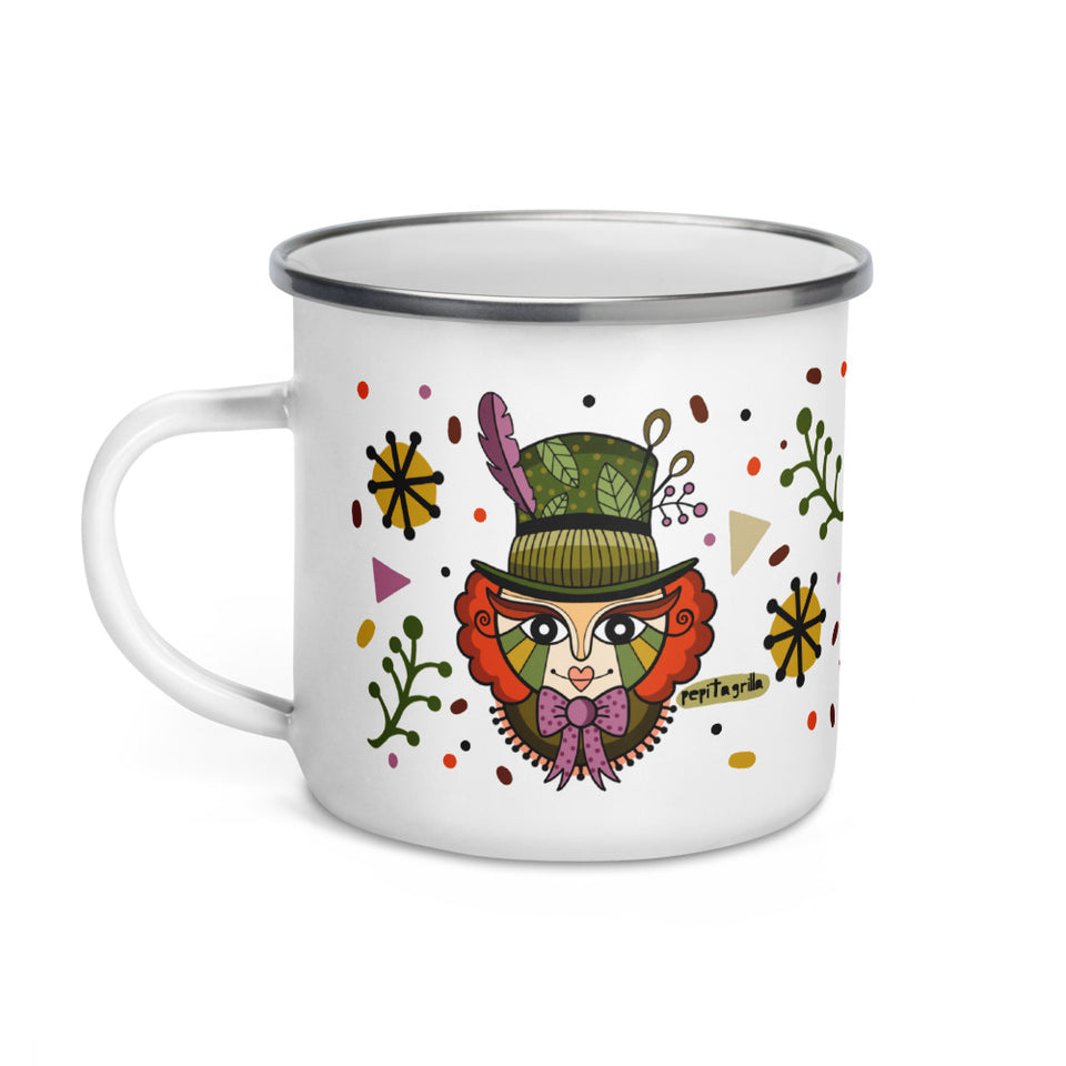 Taza Sombrerero Metálica - Pepitagrilla