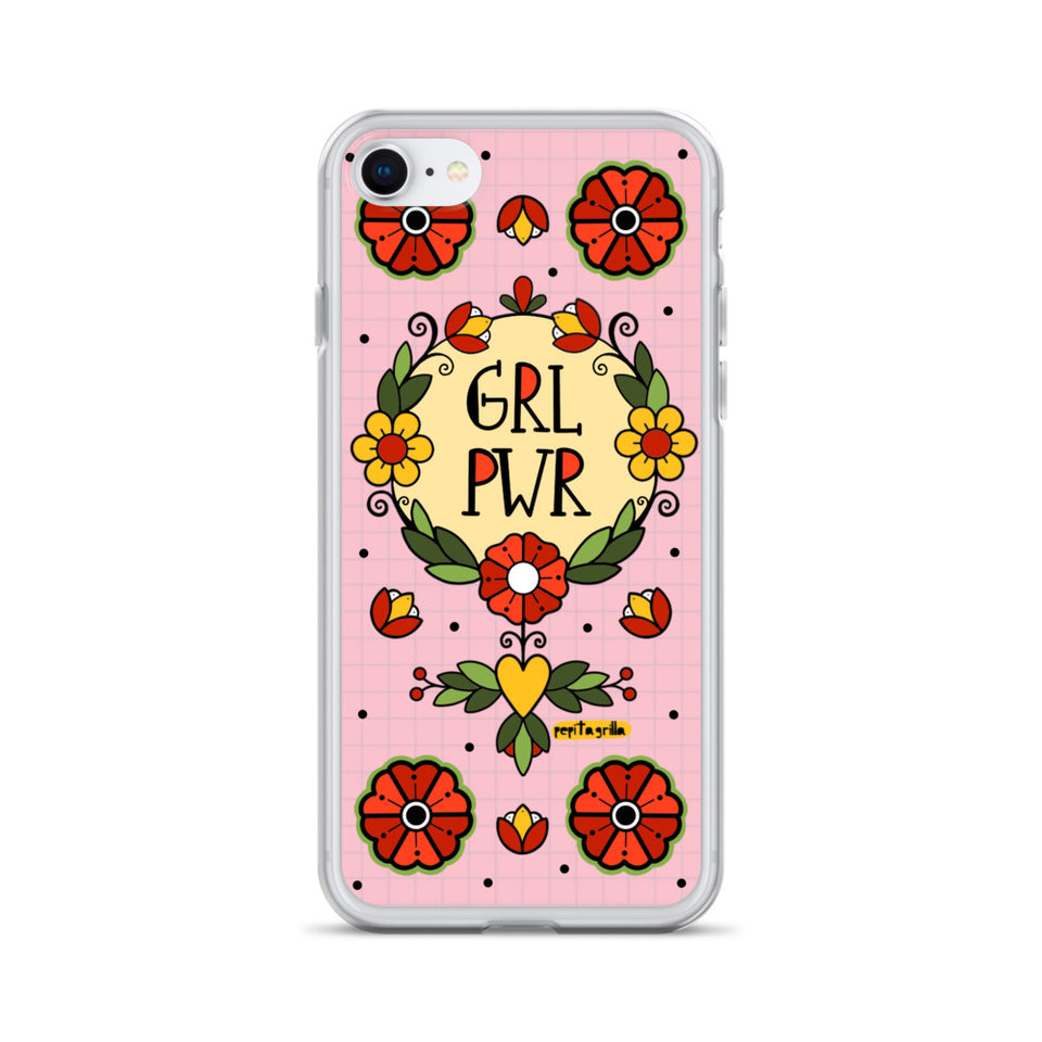 Funda Girl Power iPhone - Pepitagrilla