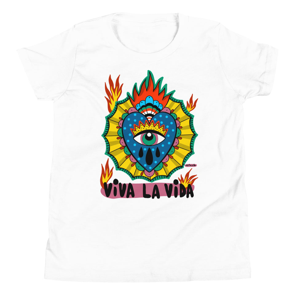 Camiseta Viva la Vida Niños - Pepitagrilla