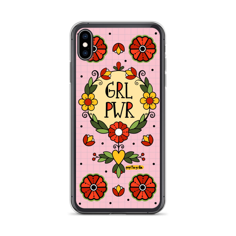 Funda Girl Power iPhone - Pepitagrilla