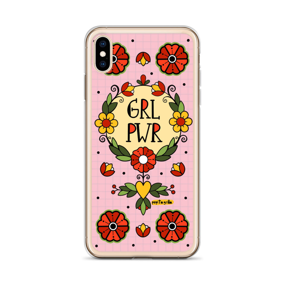 Funda Girl Power iPhone - Pepitagrilla