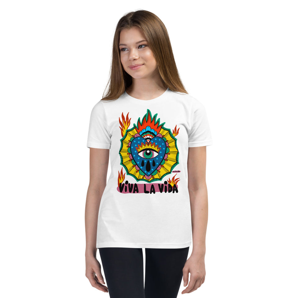 Camiseta Viva la Vida Niños - Pepitagrilla
