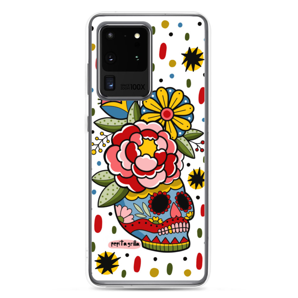 Funda Calavera Samsung - Pepitagrilla