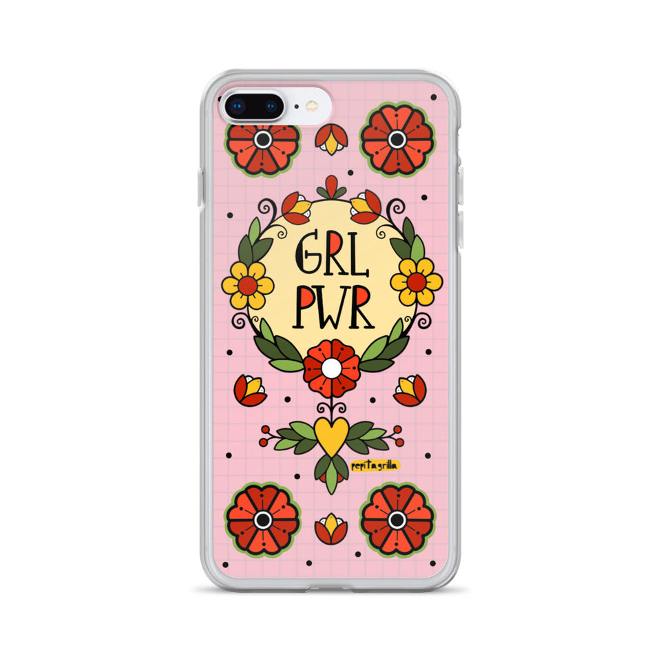 Funda Girl Power iPhone - Pepitagrilla